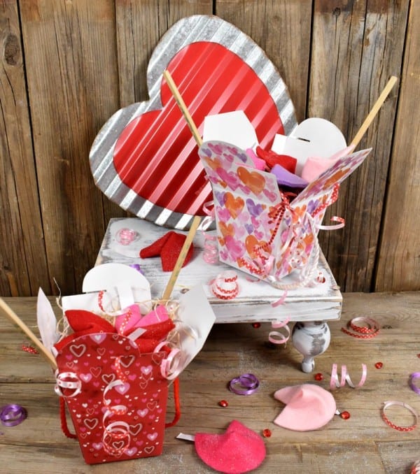 DIY Valentine Felt Fortune Cookies TeeDiddlyDee