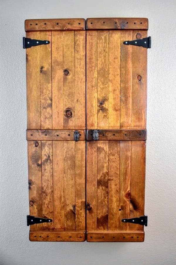 The Ultimate Diy Rustic Jewelry Cabinet Attractive With Lots Of